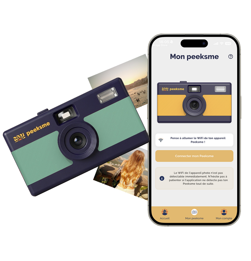 Transfère tes photos de ton appareil photo vers l'application